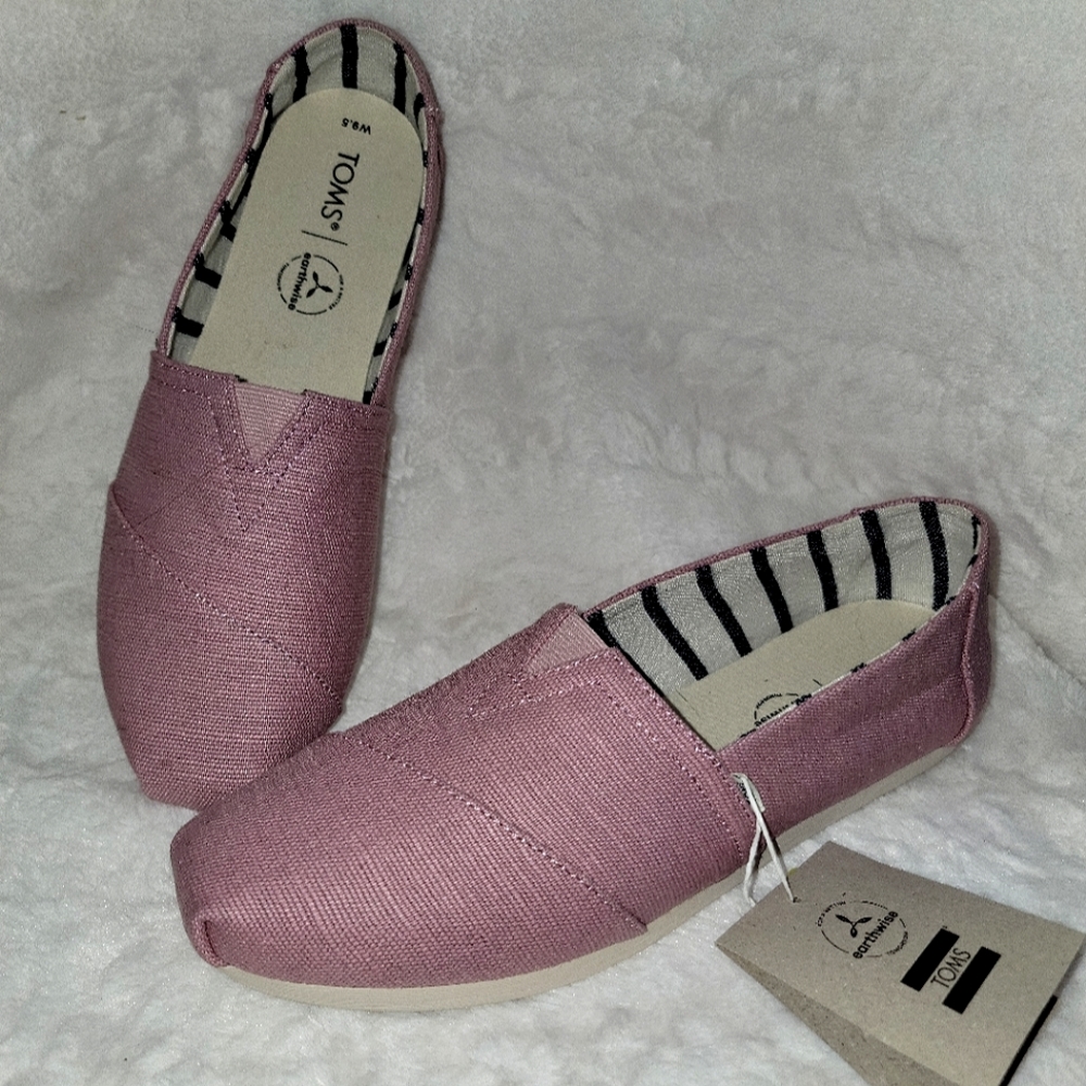 Tom's 9.5 Pink Canvas Ortholight